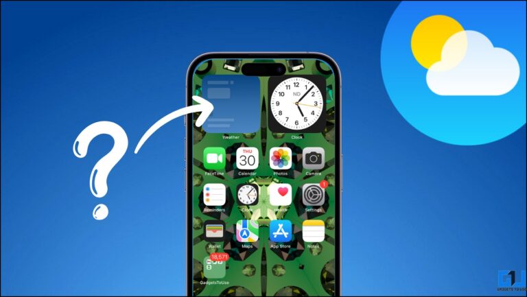 15 Ways to Fix Weather App/Widget Not Updating on iPhone