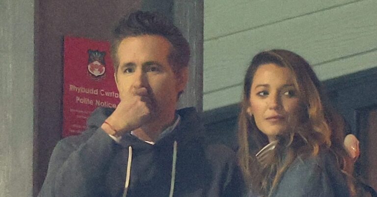 Blake Lively Packs on PDA With Husband Ryan Reynolds in Wales