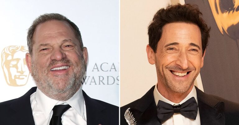 Harvey Weinstein Was ‘Happy’ Adrien Brody Mentioned Kids