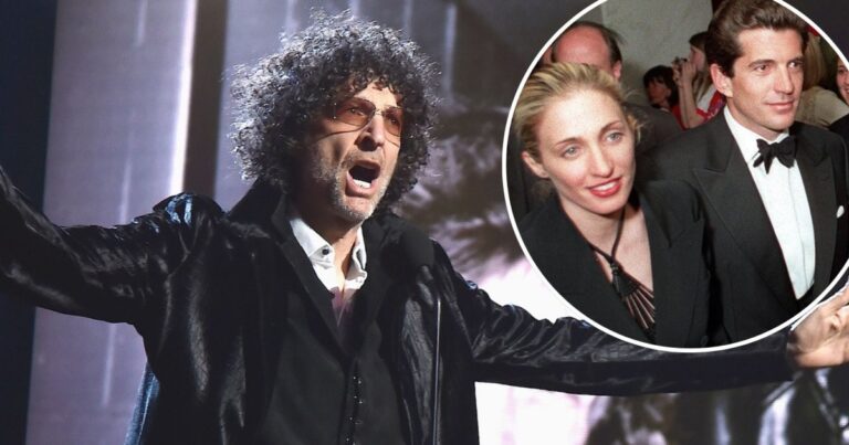 Howard Stern to Keep Mouth Shut over Friend Carolyn Bessette