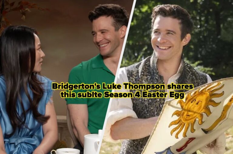 Luke Thompson Just Revealed An Adorable Secret Bridgerton Detail