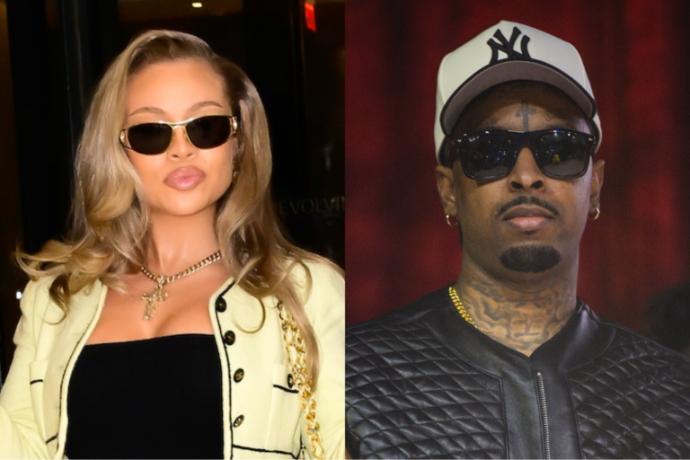 Latto Confirms Baby With 21 Savage In Cheetah Print Display