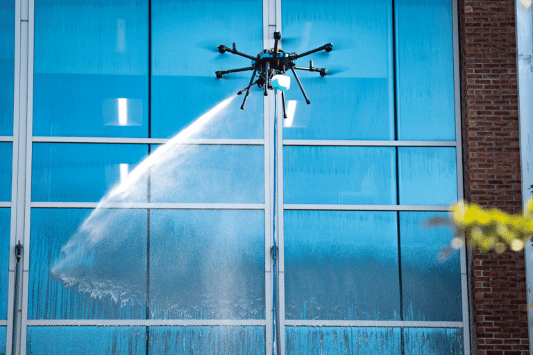 Lucid Bots raises $20M to keep up with demand for its window-washing drones 