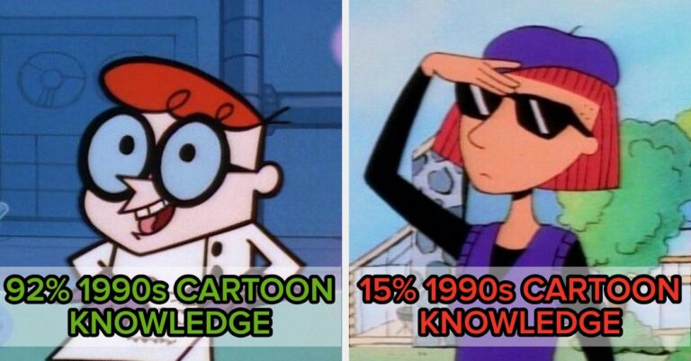 1990s Throwback Cartoon TV Shows Timed Trivia Quiz