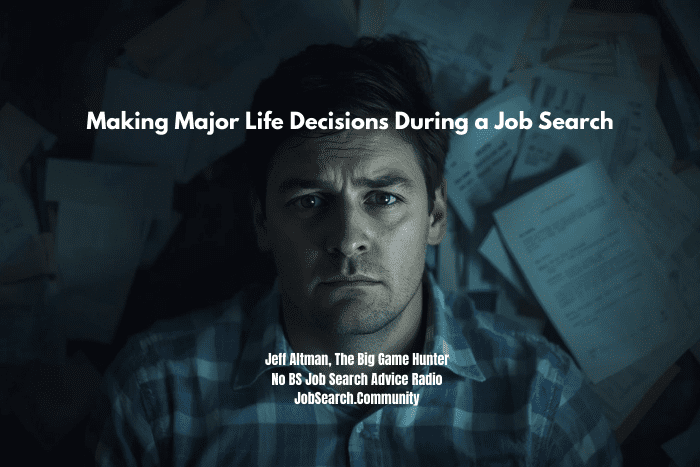 Making Major Life Decisions During a Job Search #shorts