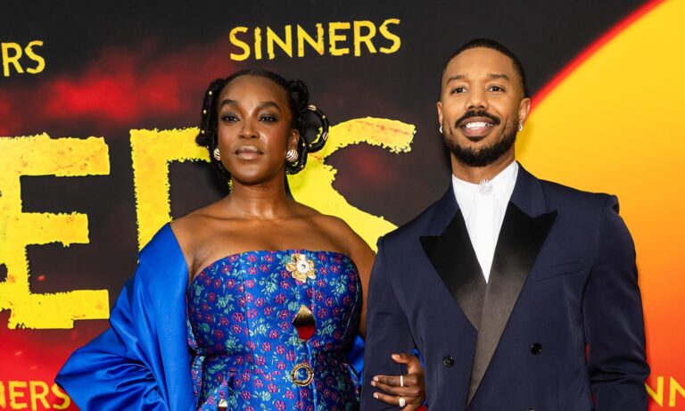 Michael B. Jordan Kisses Wunmi Mosaku’s Baby Bump, Goes Viral