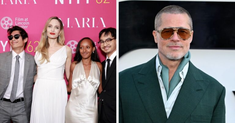 A Source Said That Angelina Jolie Is Essentially "A Single Mom," As Her Kids With Brad Pitt Ditch "Pitt" From Their Names