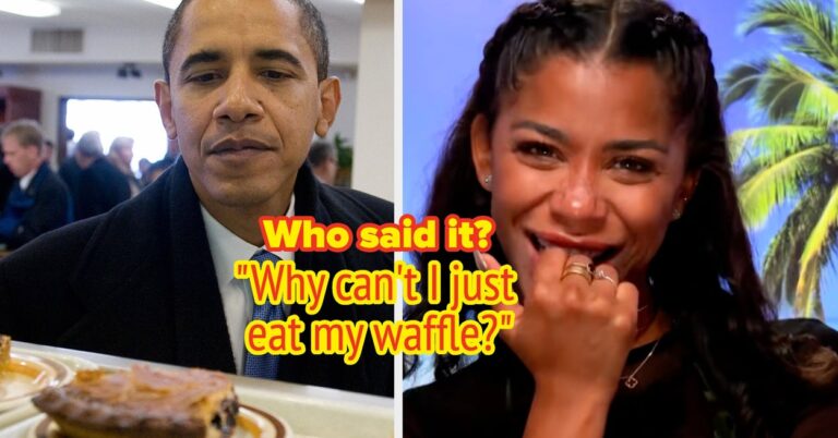 Who Said It: A Famous Politician Or A "Love Island" Star?