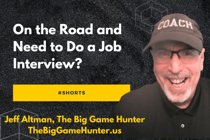 On The Road and Need to Do a Job Interview? #shorts