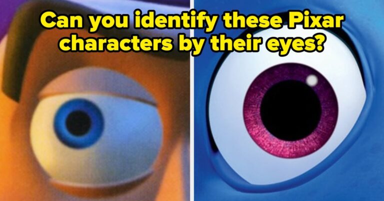 Pixar Character Eyes Tap On Image Quiz