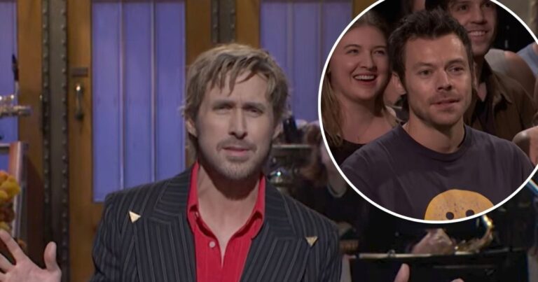 Ryan Gosling Brings Back Barbie Song With Harry Styles on SNL
