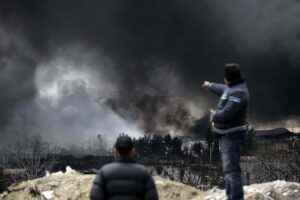 Why is black rain falling on Iran and how dangerous is it?