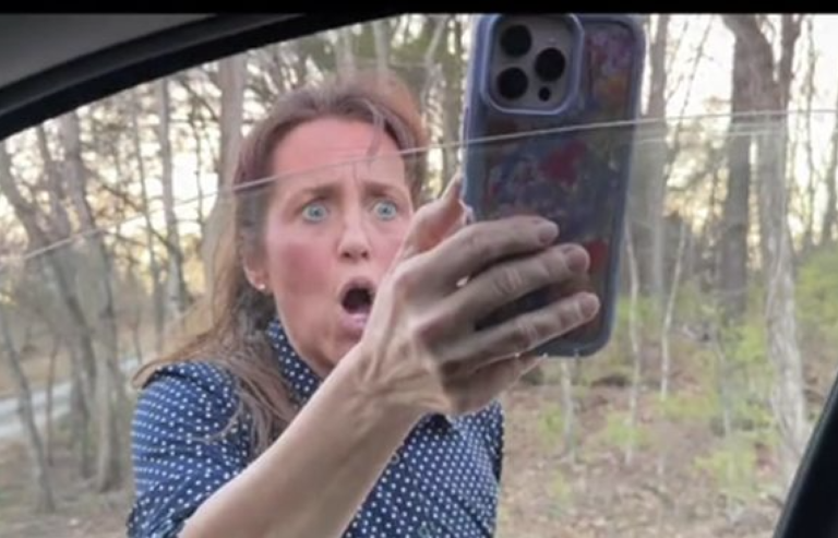 Michelle Duggar Flips Out on Paparazzi After Bailing Kendra Caldwell Out of Jail: Watch