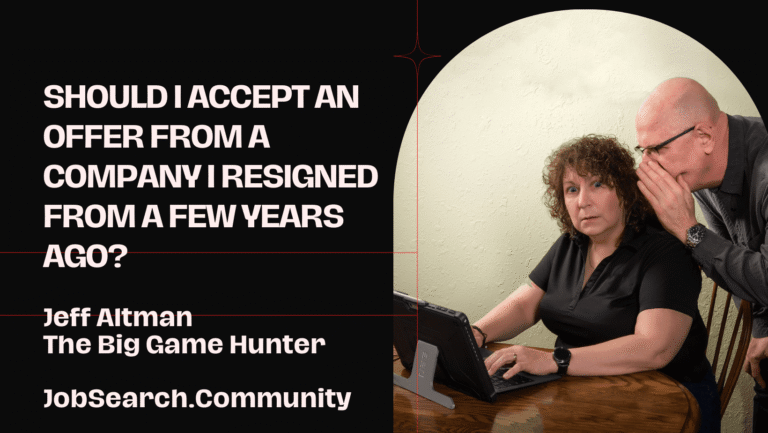 Should I Accept an Offer from a Company I Resigned From a Few Years Ago?