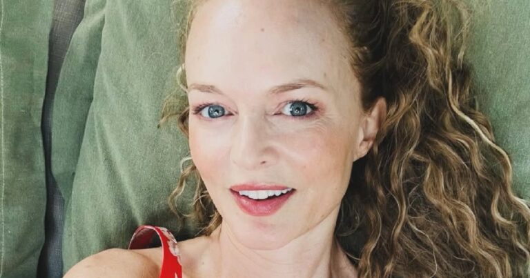 Heather Graham Wears Bikini During Mexican Yoga Retreat