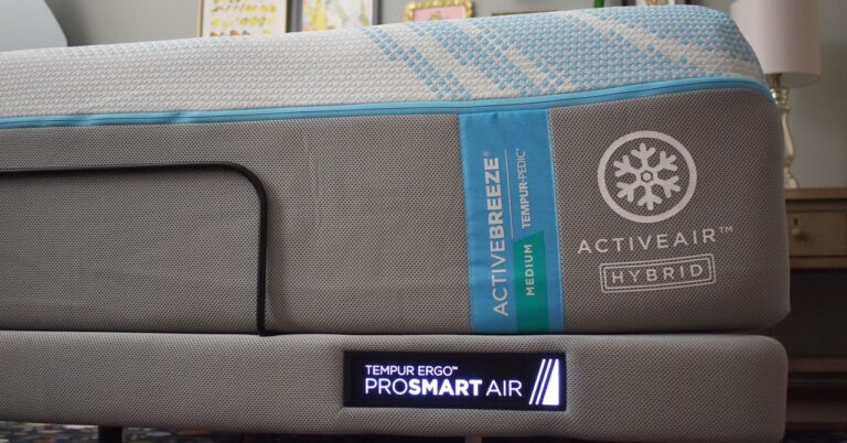 Tempur-ActiveBreeze Smart Bed Review: High-Tech Titan