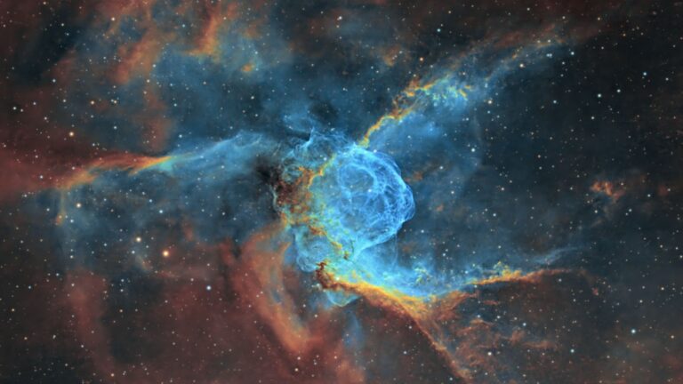 Astrophotographer spies Thor’s Helmet shining 15,000 light-years away in spectacular photo