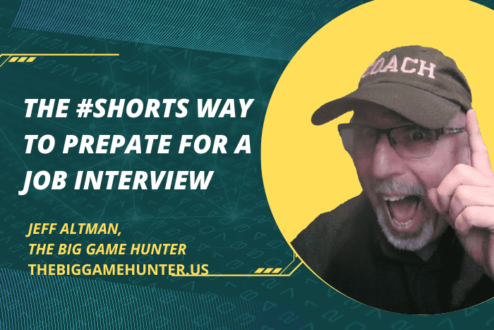 The #shorts Way to Prepare for a Job Interview