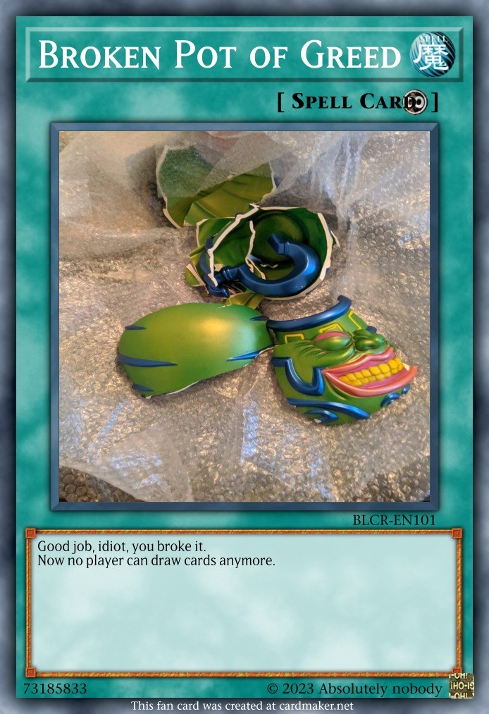 What's it do? Nothing anymore