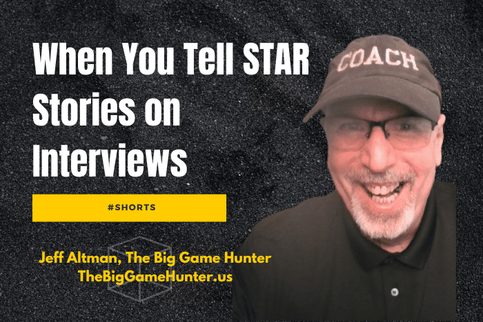 When You Tell STAR Stories on Interviews #shorts