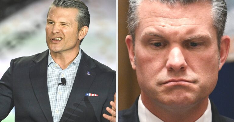 Pete Hegseth's Staff Banned Photographers From The Pentagon For Posting "Unflattering" Photos Of Him, And Surely It Couldn't Be One Of These Pictures, Could It?