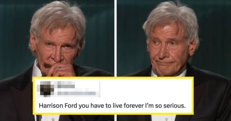 Harrison Ford 2026 Actor Awards Acceptance Speech Reactions