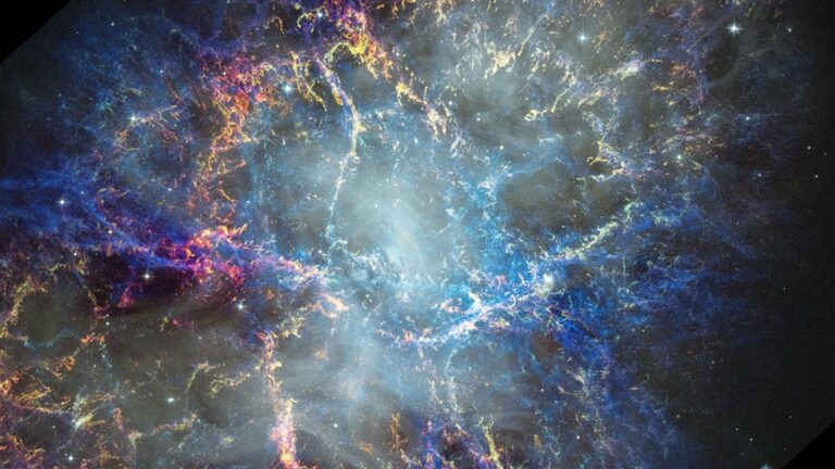Hubble revisits the Crab Nebula after 25 years photo of the day for March 24, 2026
