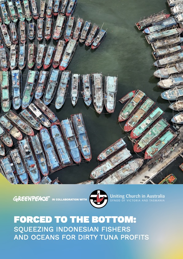 FORCED TO THE BOTTOM:SQUEEZING INDONESIAN FISHERSAND OCEANS FOR DIRTY TUNA PROFITS