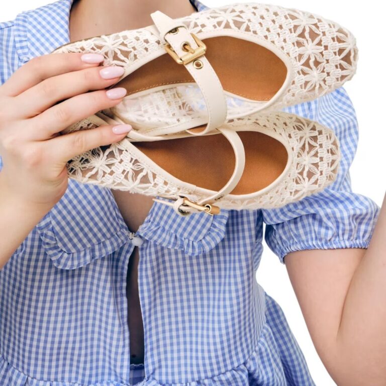 Mesh Ballet Flats Trend: Cool Girl Spring Shoes