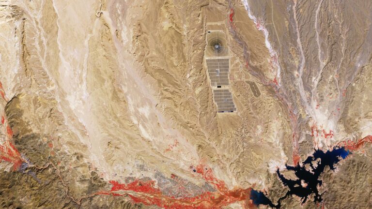 Enormous solar power array seen from orbit photo of the day for March 5, 2026