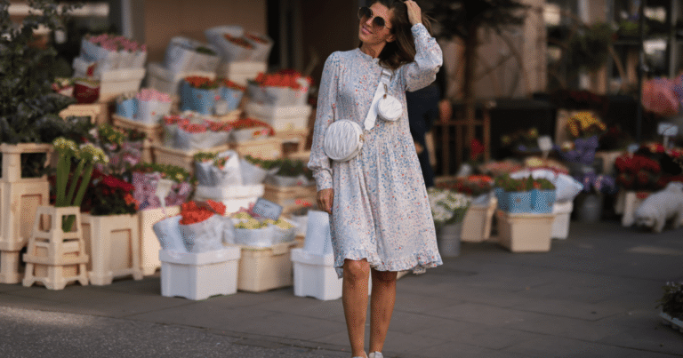 17 Floral Dresses That Pair With Sneakers for Cute Spring Outfits