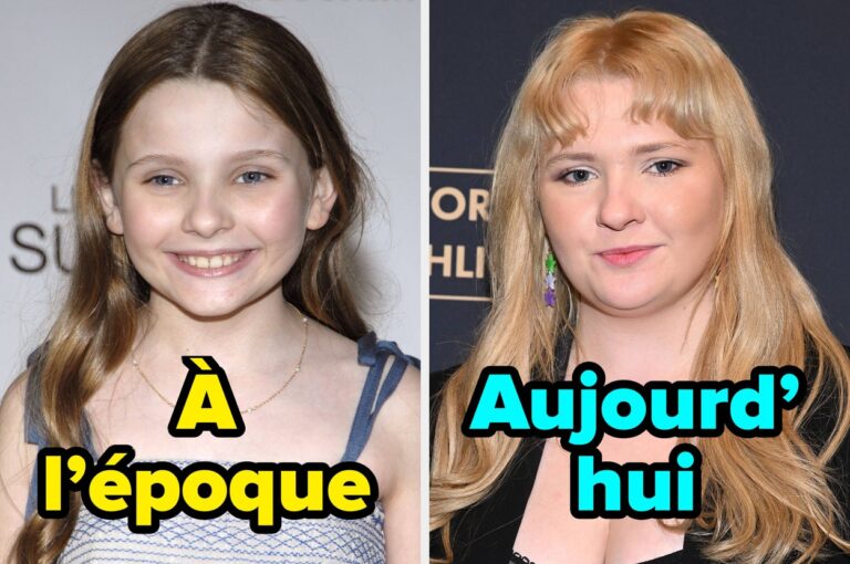 Ces 27 enfants vedettes sont rendus des adultes, et ces comparaisons « à l’époque et aujourd’hui » me plongent dans une crise existentielle