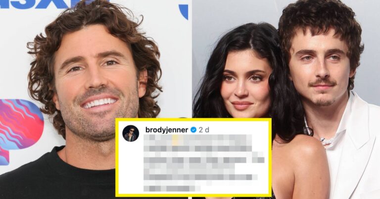 Brody Jenner Defends Kylie Jenner And Timothée Chalamet