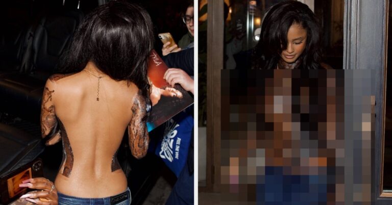 Tyla's Optical Illusion Snakeskin Outfit Isn't Actually Clothing