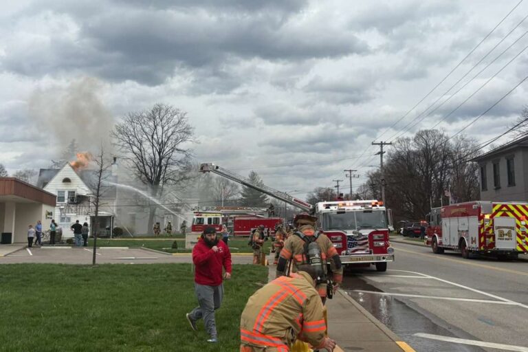 Husband and Wife, Driving Home from Shopping Trip, Saw a House on Fire and Rescued a Mom and Her Baby