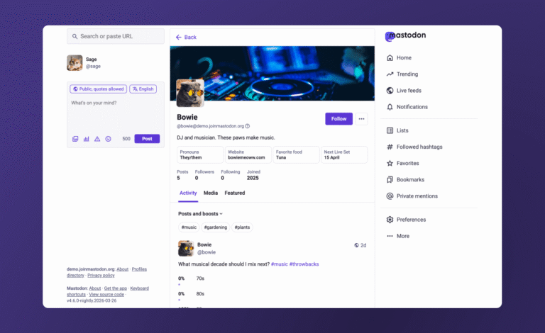 Mastodon is making its decentralized social network easier to use with its latest revamp
