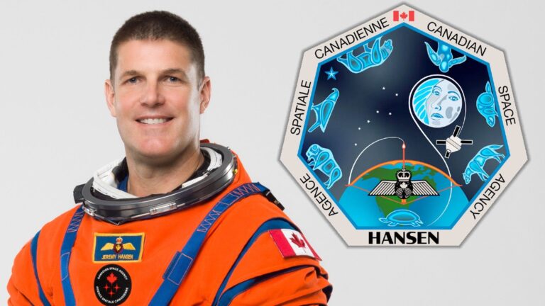 ‘The sasquatch is honesty’: Inside Canadian astronaut Jeremy Hansen’s Artemis 2 mission patch