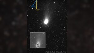 Interstellar comet 3I/ATLAS shines in new image photo of the day for March 2, 2026