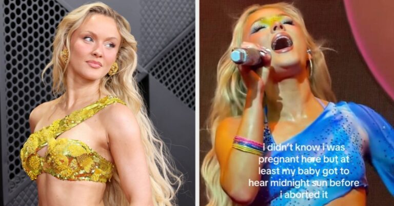 "Straight Bars": People Are Reacting After Zara Larsson Defended Her Viral Abortion Joke