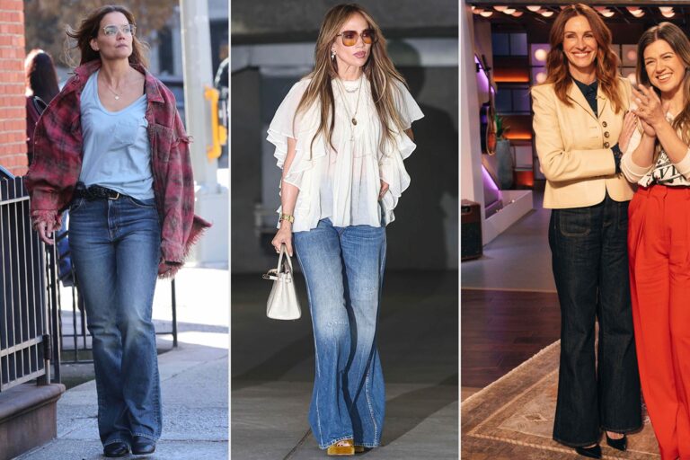 Katie Holmes, Julia Roberts, and Jennifer Lopez Brought Me Back to Flare Jeans — I Found Pairs on Sale from $17