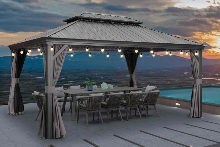 Amazon Is Selling a Luxurious Gazebo That Transforms Your Patio Into a Regal Pavilion, and It’s Under $2K