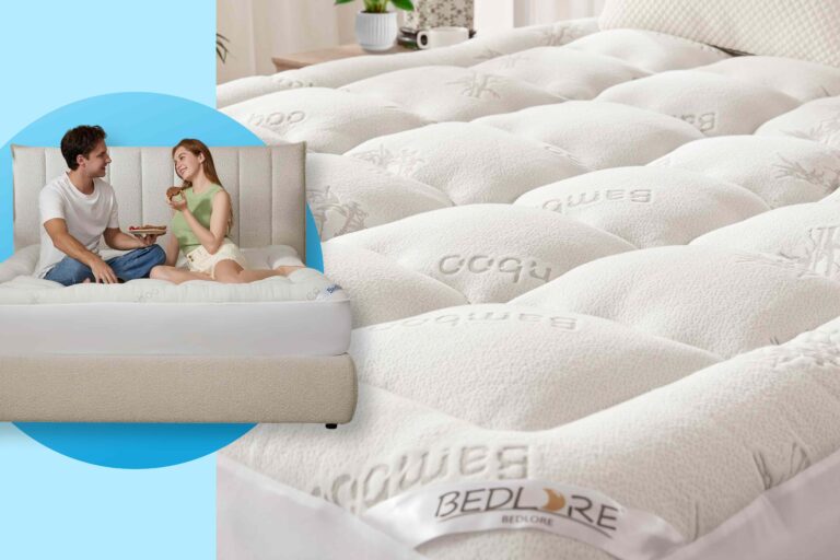 Shoppers Say This Mattress Topper Means a Full Night’s Sleep with ‘No More Aches and Pains’ — and It's Under $50 Today