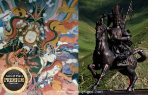 Legendary Epic Of King Gesar Who Descended From Heaven And The Ancient Tarna Monastery