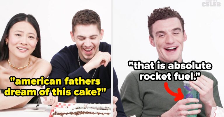 Young Sherlock Cast Tries American Fast Food