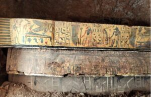 Colored Coffins Of ‘The Singers Of Amun’ And A Rare Collection Of Papyri Dated To (c. 1069–664 BC) Found In Qurna, West Bank Of Luxor