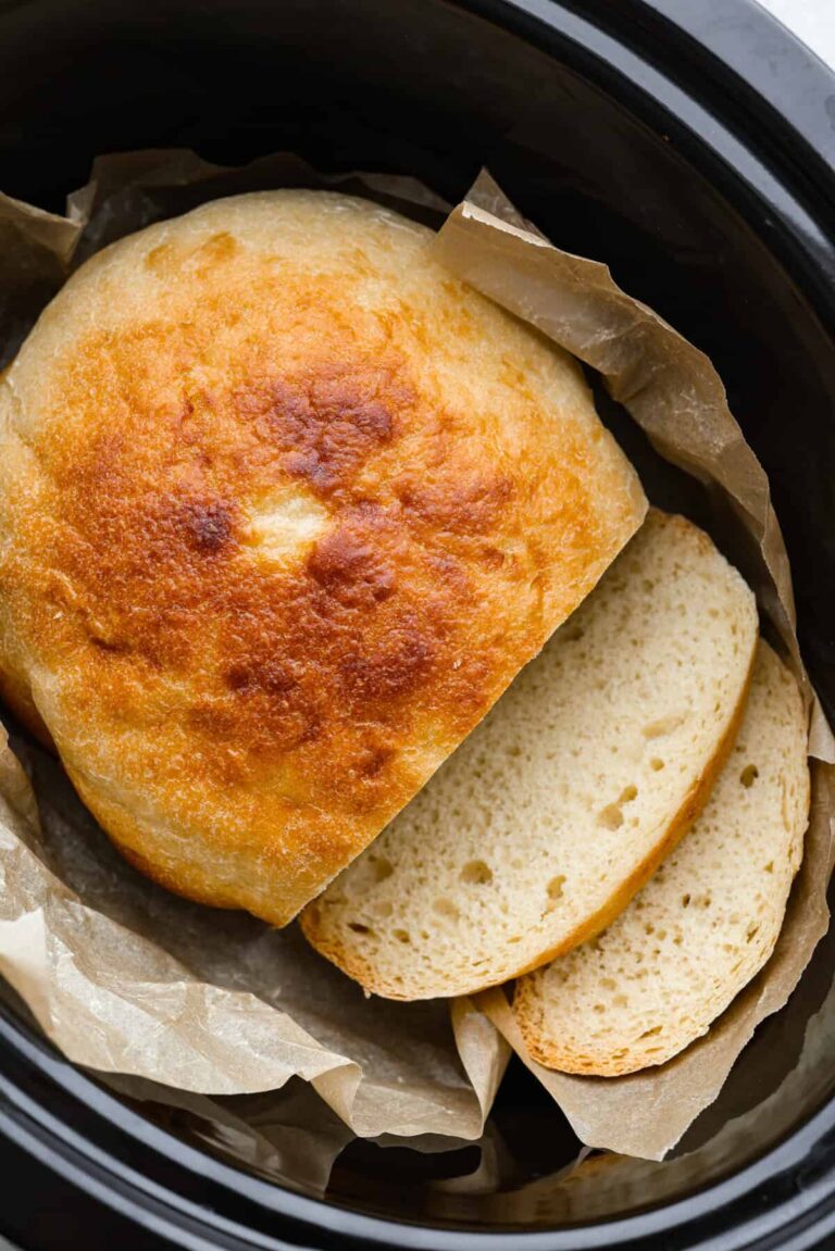 Slow Cooker Bread – The Easiest Homemade Bread