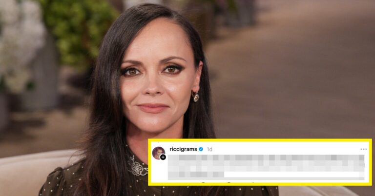 People Are Obsessed With Christina Ricci’s Brutally Unfiltered Response To A Right-Wing Influencer Who Said “Fat Chicks Vote Democrat”