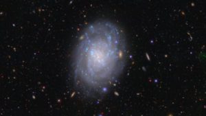 Spiral galaxy is a stunning cosmic wheel in head-turning image photo of the day for March 3, 2026