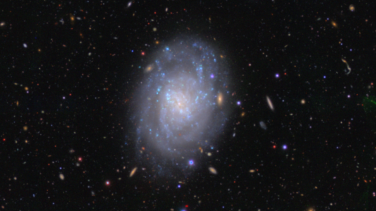 Spiral galaxy is a stunning cosmic wheel in head-turning image photo of the day for March 3, 2026