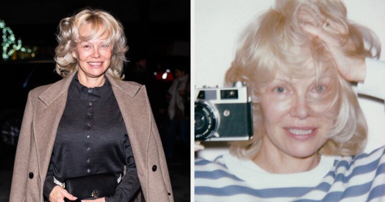 Pamela Anderson Appeared Filter And Makeup-Free In A New Ad Campaign